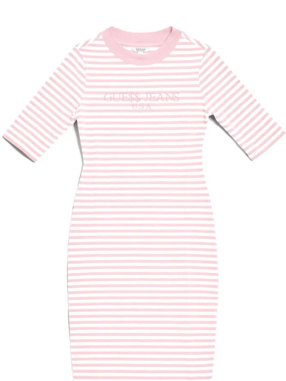 GUESS x ASAP Rocky Collab midi T-Shirt Bodycon dress